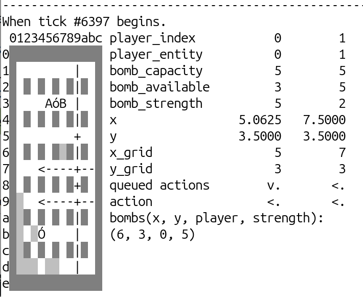 Interface de visualisation des parties enregistrées